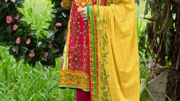 3 Piece Eleanor Embroidered Lawn Pakistani Dress Online by Alkaram Studio Exclusive Festival Eid Collection 2017