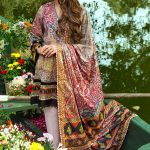 3 Piece Grey Ready to wear Pakistani Dress is available online at a discounted sale price online shopping alkaram spring summer festival Eid collection 2017 side