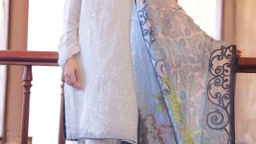 Buy Online Women’s Eid Collection 2017 Unstitched 3 Piece Pakistani Suit Dress by Luxe Semi Formal by Zeen - Pakistan Pret Wear