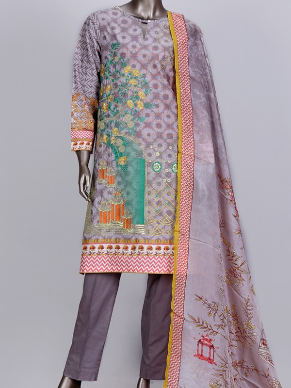 Junaid Jamshed Online Silk De Luxe 3 Piece Pret Wear Summer Lawn Collection 2017 Pakistani Suit Sale Shopping - Pakistan Pret Wear