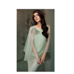 Mint Color 2 Piece Chiffon Pret Wear Available Online For Free Online Shopping By Native.Pk Fall Collection 2017.