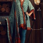 Pretty 3 piece unstitched pakistani cambric dress by orient textile industries