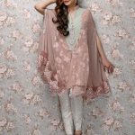 Ravishing Ready To Wear salmon pink Pakistani prêt wear by Zainab Chottani party wear 2018