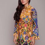 Ready to wear funky blue top by Rang Ja new arrival collection 2018
