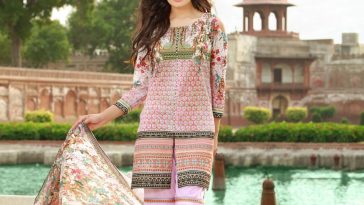 Saroni Unstitched Embroidered Suit for Women