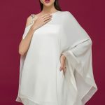 Elegant white 2 piece ready to wear pret Deepak Perwani pret wear 2018