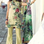 Embroidered Elan Suit with Silk Dupatta