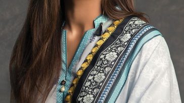 Get this ravishing printed Pakistani unstitched dress at a best price by Orient Textile lawn clothes 2018
