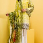 Graceful Pakistani embroidered green 2 piece unstitched pret by Orient new embroidered collection 2018