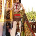 Refined Maroon 2 piece off-white unstitched pret by So Kamal lawn collection 2018