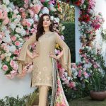 Tea 3 piece Pakistani unstitched pret by Imrozia premium casual clothes 2018