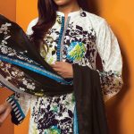 This elegant 3 piece stitched lawn dress available at a decent price of pkr3350 at all online and off line stores by Orient Textile casual collection 2018