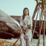 Buy White Dress by Zellbury Mid Summer Collection 2018 Online or Local Stores featuring Casual Lawn Shirt, Cambric Trouser and Chiffon Dupatta.