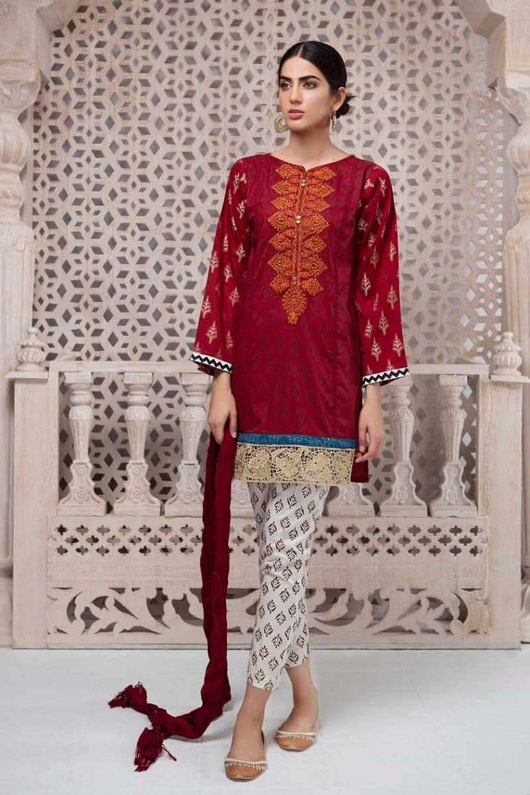 Maria B Ready to Wear Embroidered Dress – A Perfect Eid Dress for Pakistani Women