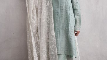 Pakistani cotton 3 piece ready to wear dress by Nida Azwar Tradtional wear 2018Pakistani cotton 3 piece ready to wear dress by Nida Azwar Tradtional wear 2018