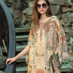 Skin 3 piece Pakistani unstitched pret by Paras Eid Clothes in Dubai