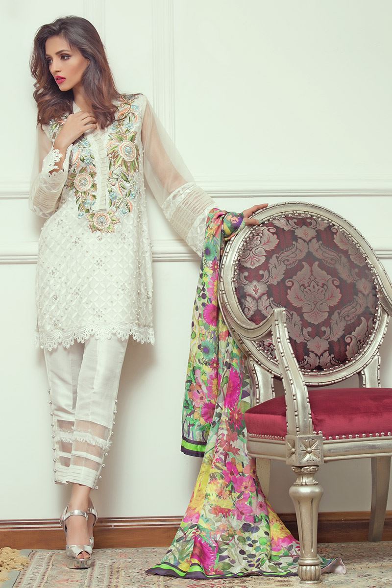 Elegant pakistani outlet party dresses