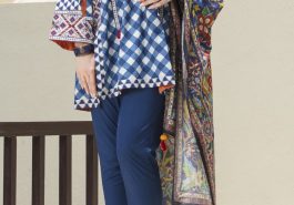 Stitched Cambric Suit by Almirah Winter Collection 2018