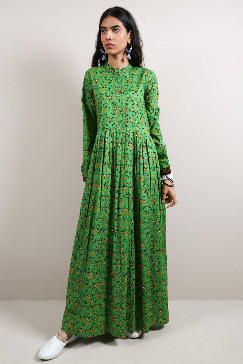 Ankle Length Cambric Dress Generation Winter Collection 2019